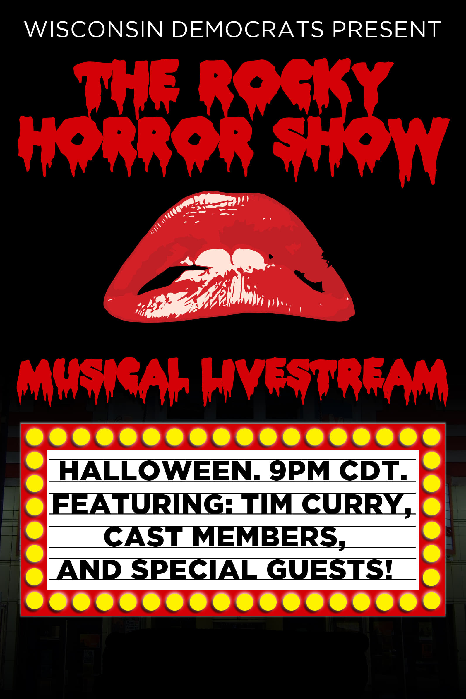 Постер The Rocky Horror Musical Live Stream